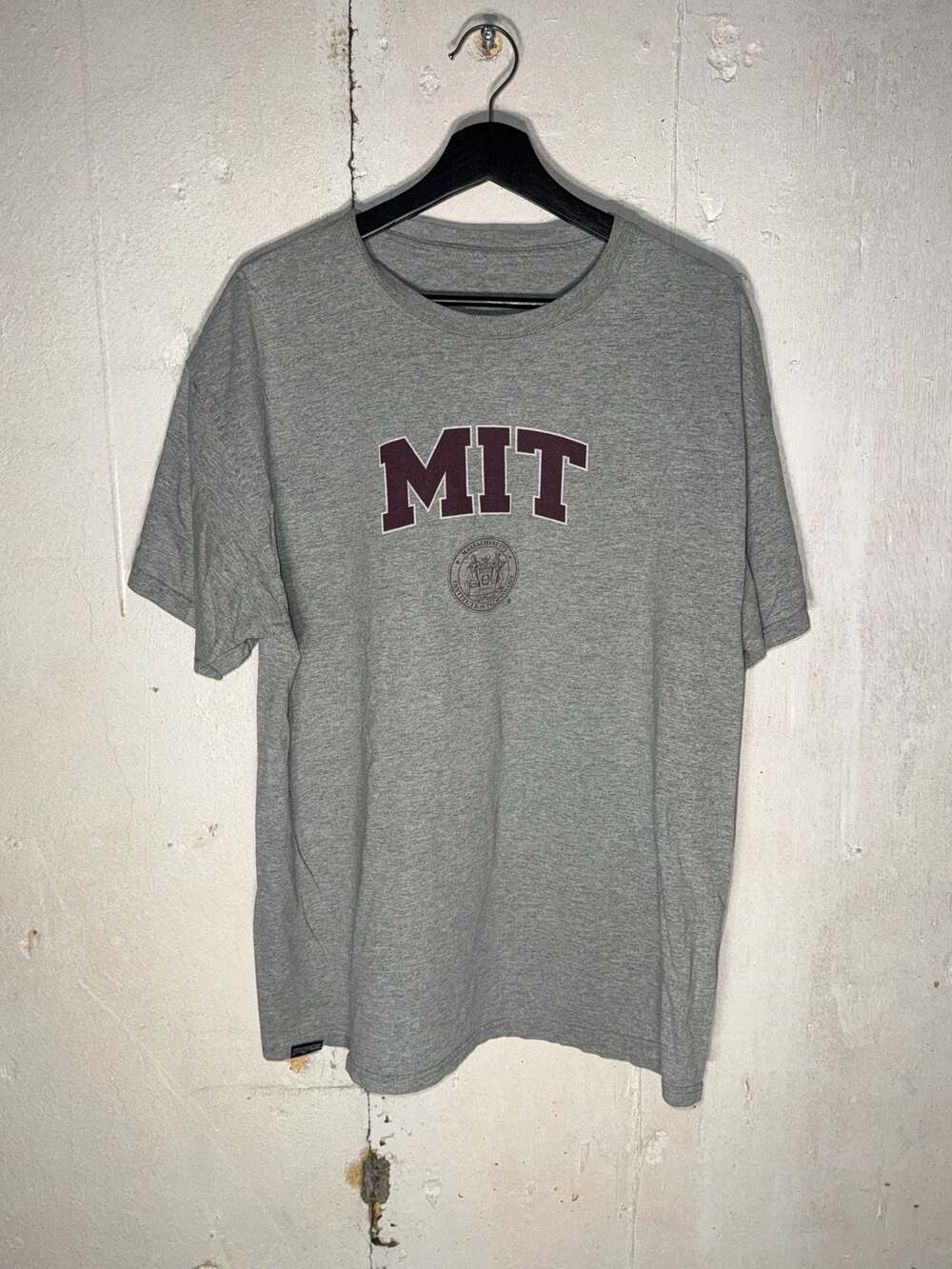 Vintage JanSport MIT Massachusetts Institute of Technology Arch Logo T-Shirt Hea